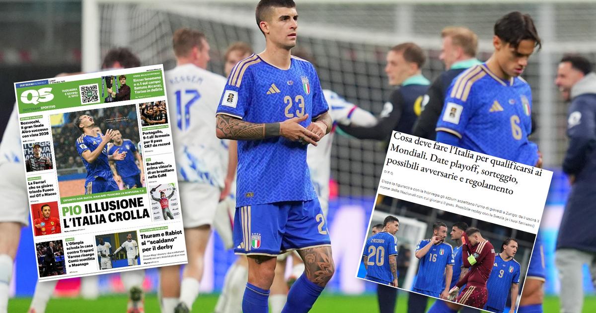 Coupe du monde 2026 : Â«LamentableÂ», Â«une humiliationÂ»... lâ€™Italie subit la...