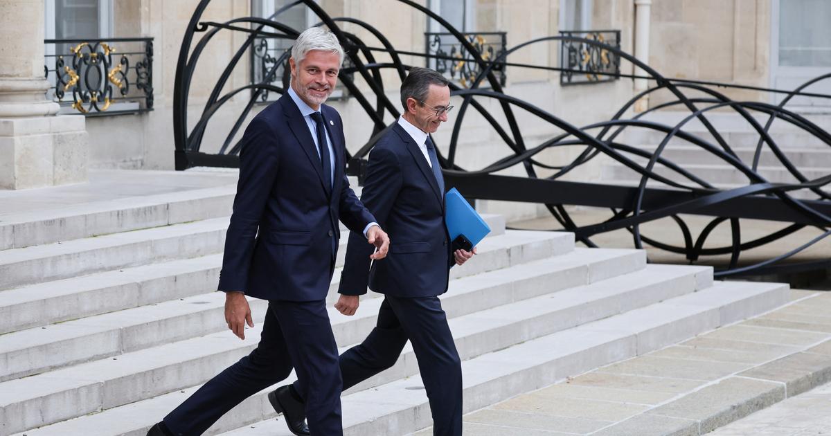 Les Républicains : pour la première fois en six mois, Bruno Retailleau et Laurent Wauquiez se retrouvent en tête à tête
