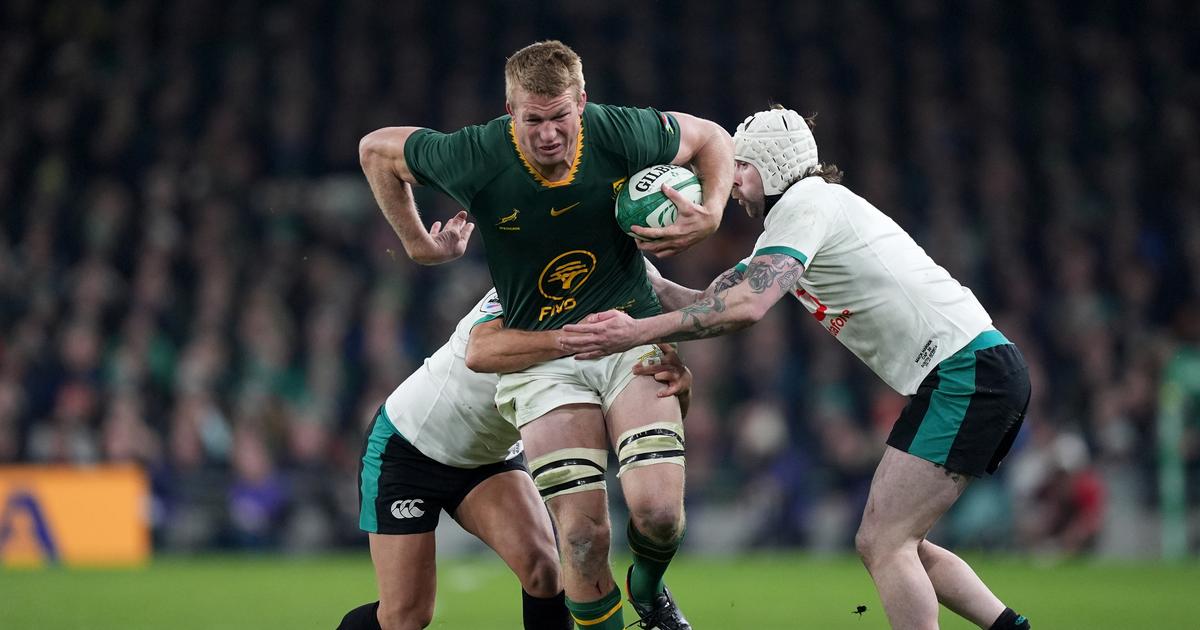 Rugby : en vidÃ©o, comment l'Afrique du Sud a fait plier l'Irlande