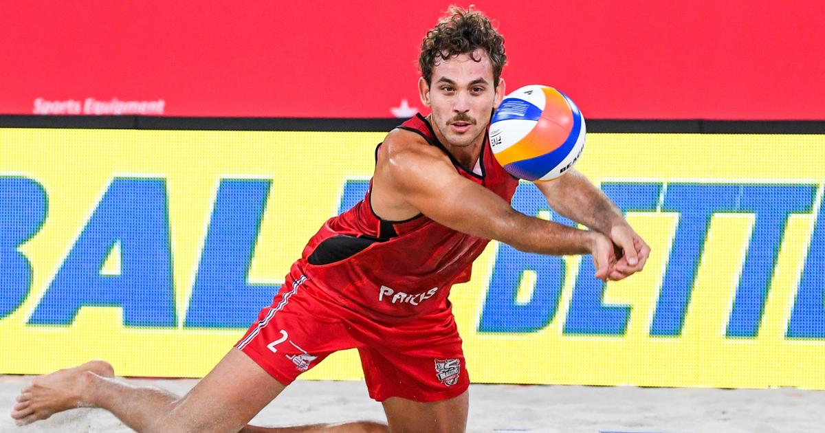 Beach-volley : historique mÃ©daille mondiale pour les FranÃ§ais ThÃ©o Rotar et Arnaud...