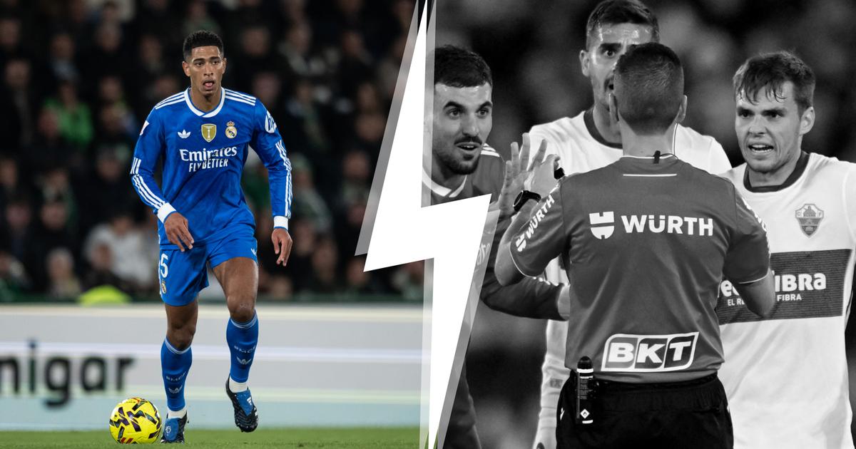 Elche-Real Madrid : Bellingham en sauveur, un promu combatif, arbitrage en question... Les tops et...