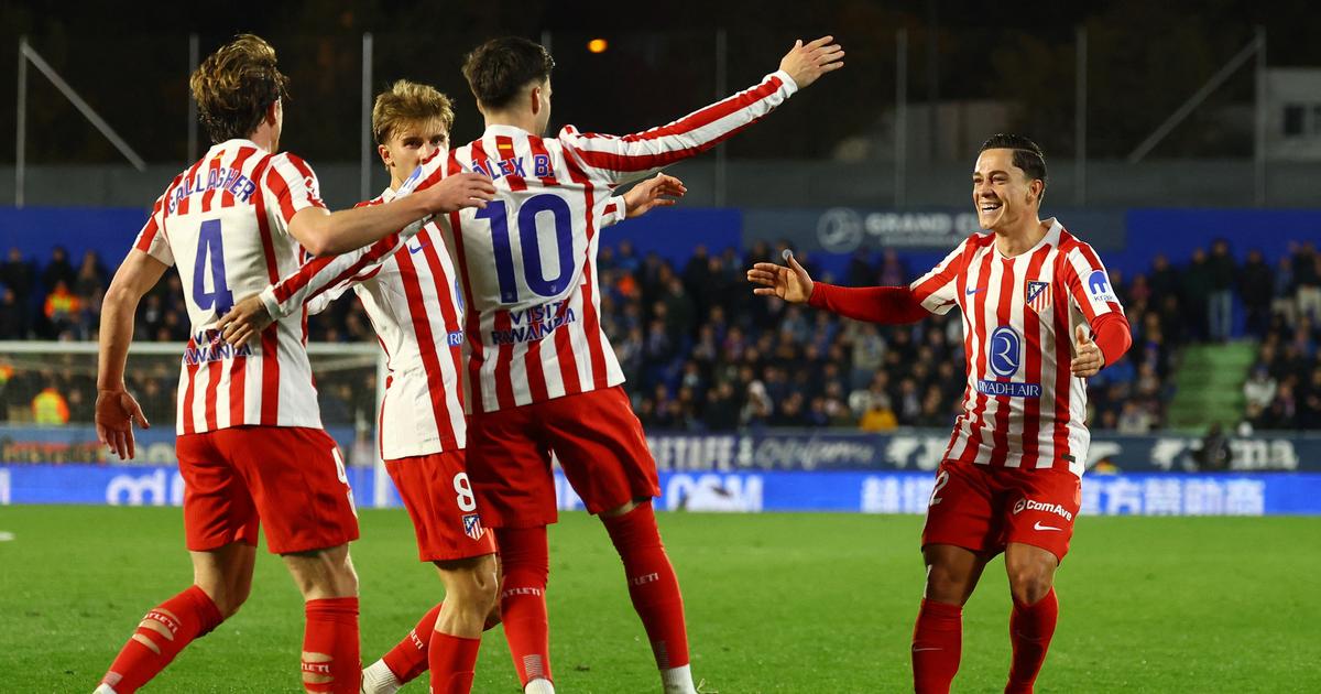 Liga : L'AtlÃ©tico Madrid sâ€™en sort in extremis Ã  Getafe et reste quatriÃ¨me