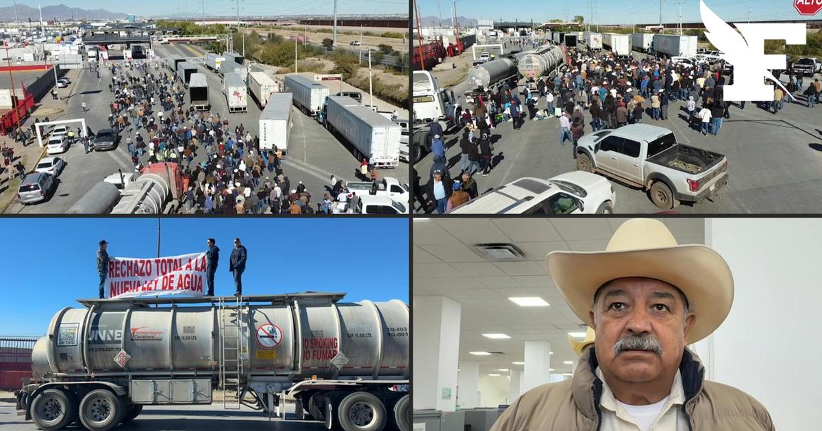 «Nous ne voulons pas qu’ils accaparent l’eau» : au Mexique, des centaines d’agriculteurs bloquent un pont vers les États-Unis
