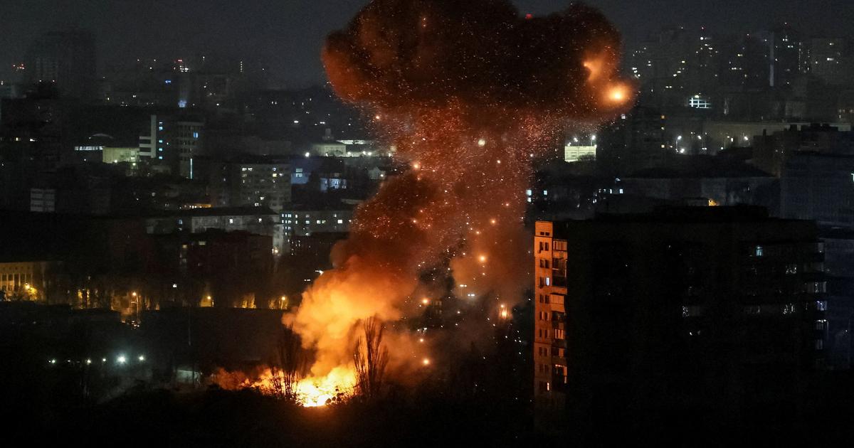 Guerre en Ukraine : de puissantes explosions Ã  Kiev aprÃ¨s une alerte aux missiles