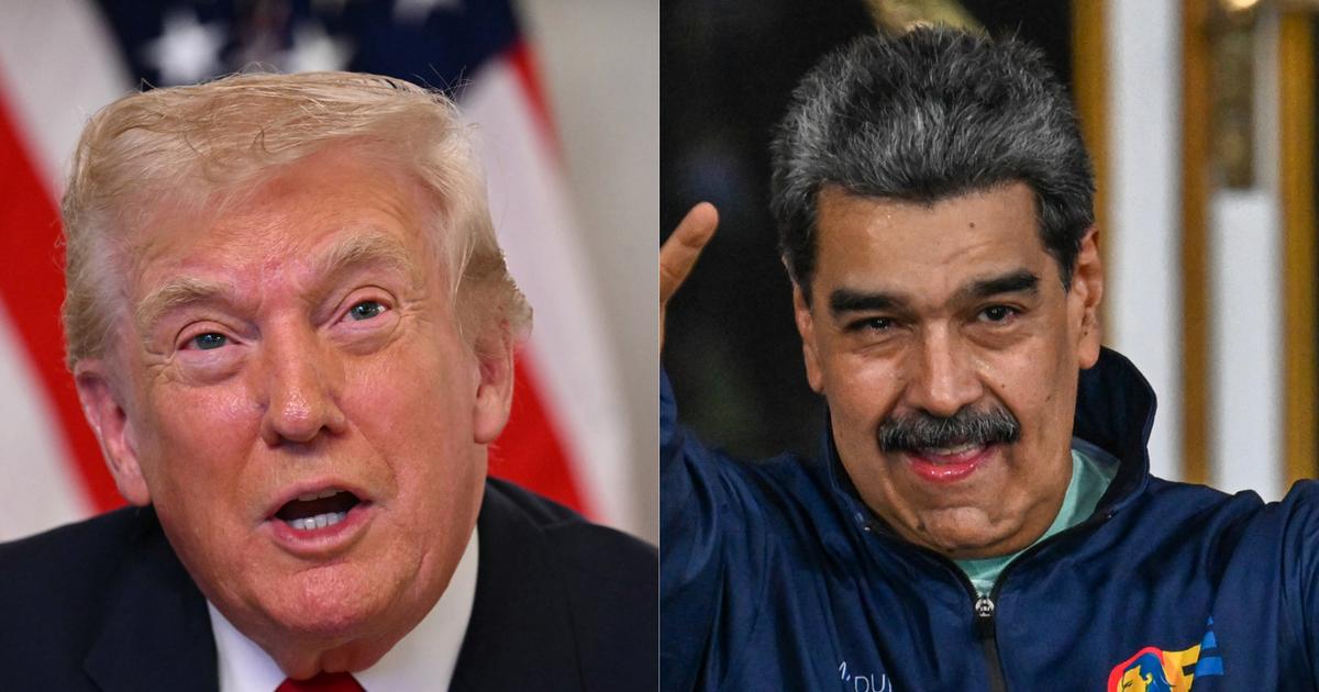 Narcotrafic : Donald Trump sâ€™est entretenu au tÃ©lÃ©phone avec NicolÃ¡s Maduro la...
