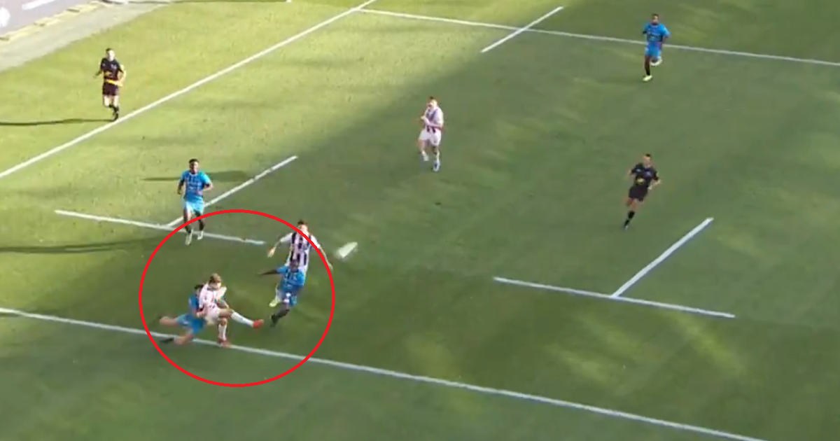 Matthieu Jalibert Recovery: Stunning Goal-Line Tackle