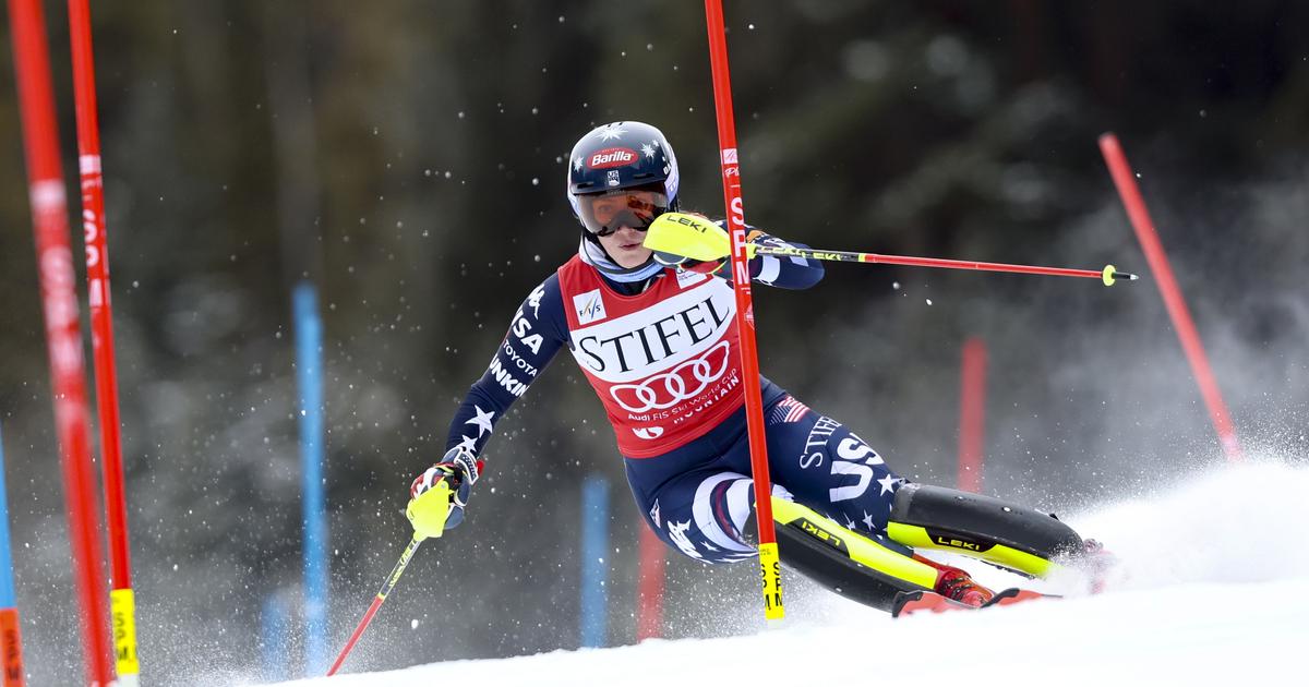 Ski alpin (F) : lâ€™AmÃ©ricaine Mikaela Shiffrin en tÃªte du slalom de Copper Mountain...