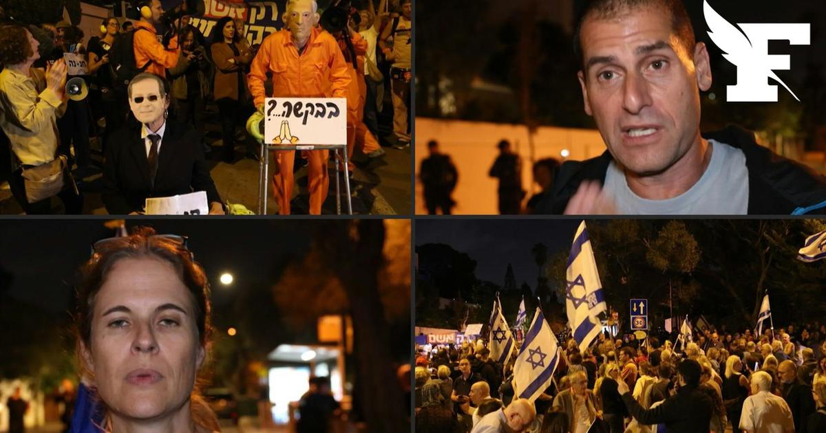 Â«Nous veillerons Ã  ce quâ€™il purge sa peineÂ»: des IsraÃ©liens manifestent contre...