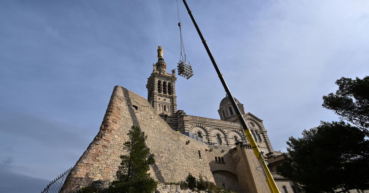 Marseille is preparing to celebrate the end of the Bonne Mère restoration project