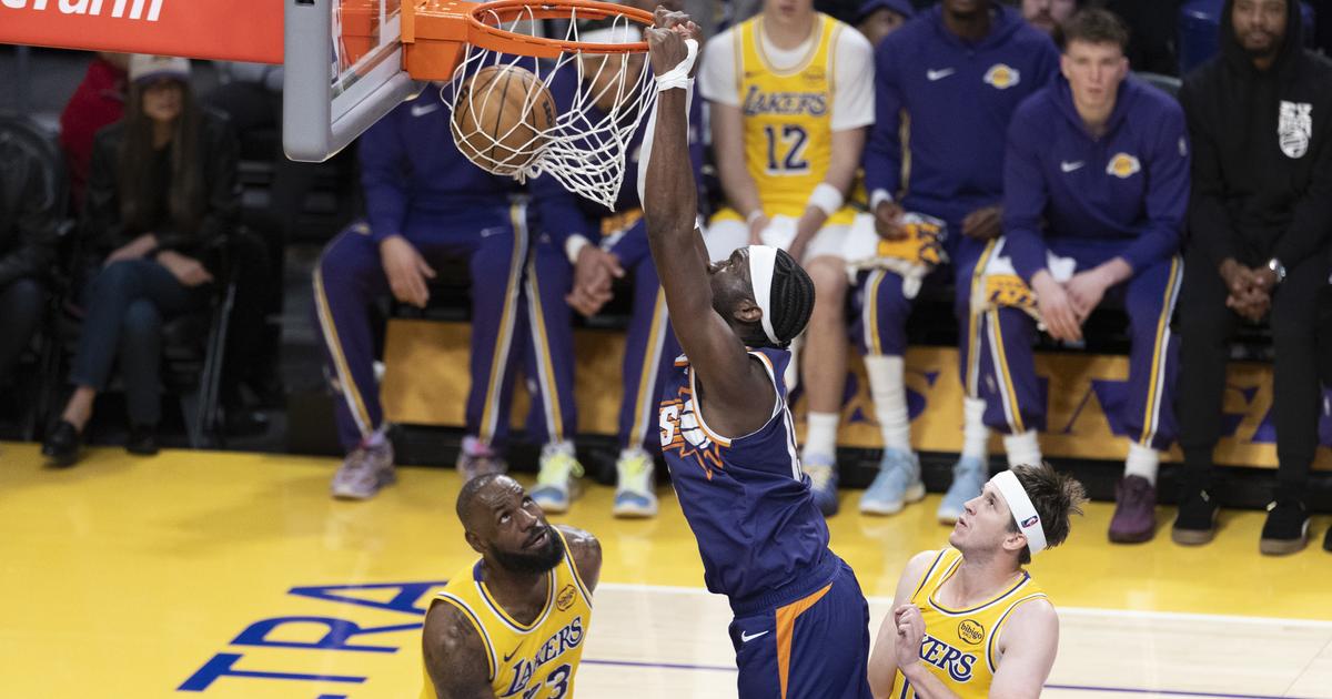 NBA : les Suns stoppent les Lakers, DÃ©troit de justesse contre Atlanta... les rÃ©sultats de...