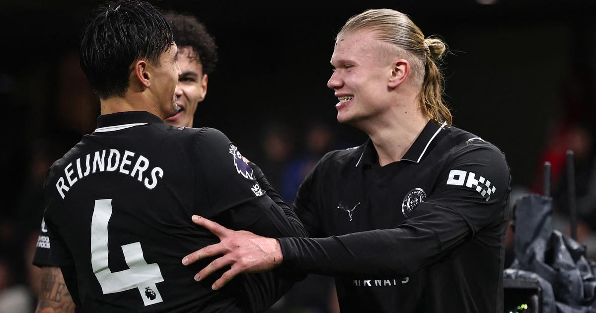 Premier League : Manchester City se fait trÃ¨s peur mais sort vainqueur dâ€™un grand...