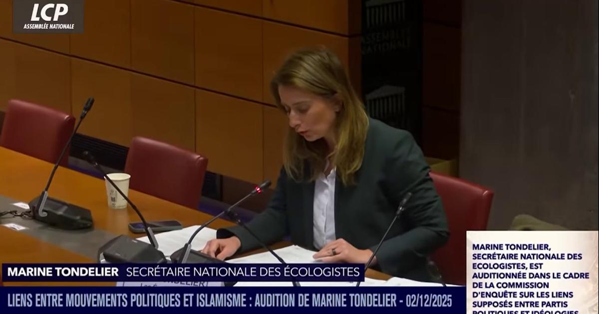 Â«LiensÂ» entre partis et islamisme : Marine Tondelier accuse la commission dâ€™enquÃªte...