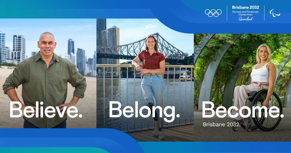 Jeux olympiques 2032 : Â«Croire, appartenir, se rÃ©inventerÂ», le slogan de Brisbane