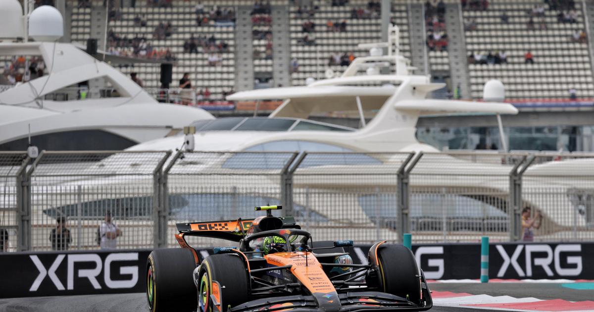 Formule 1 : les essais libres dominés par Norris devant Verstappen, Piastri absent