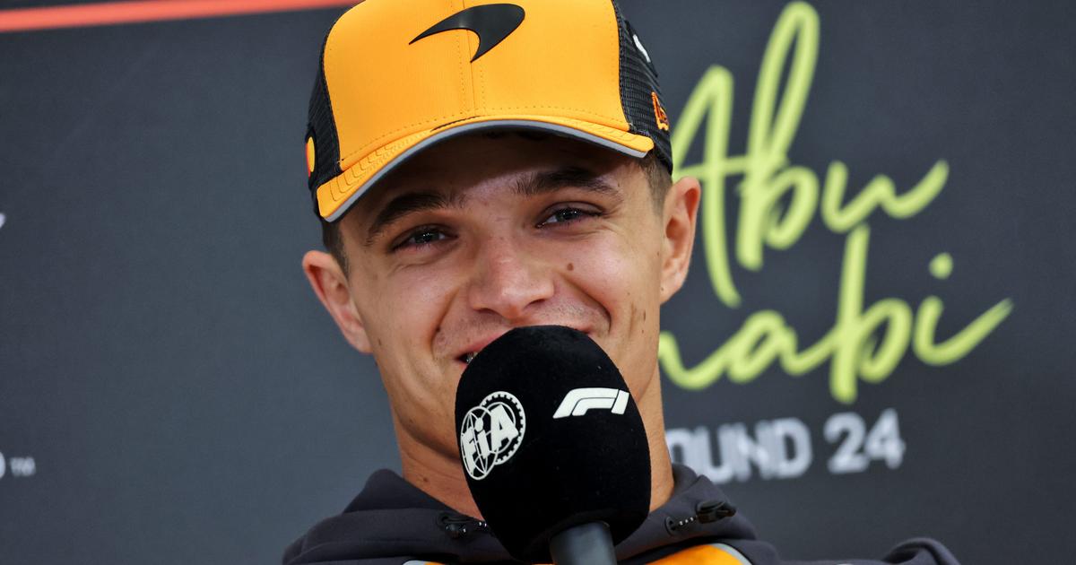 Formule 1 : «je suis celui qui a le plus à perdre» affirme Lando Norris avant le GP d’Abou Dabi
