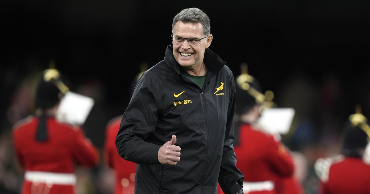 Rugby : Rassie Erasmus prolongÃ© Ã  la tÃªte des Springboks jusquâ€™en 2031