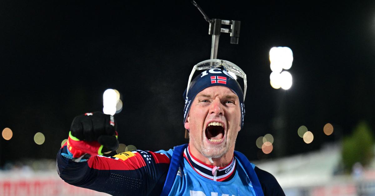 Biathlon : le NorvÃ©gien Botn remporte le sprint d'Ostersund, Fillon Maillet sur le podium