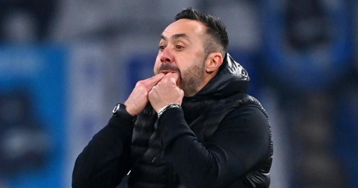 «Quand tous les joueurs jouent mal, tu mérites de perdre» : De Zerbi «très énervé» après la défaite de l’OM à Lille