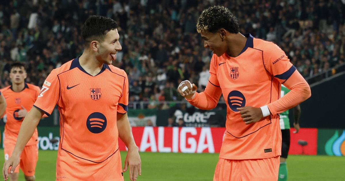 Liga : le BarÃ§a conserve sa premiÃ¨re place aprÃ¨s sa nette victoire face au Betis SÃ©ville