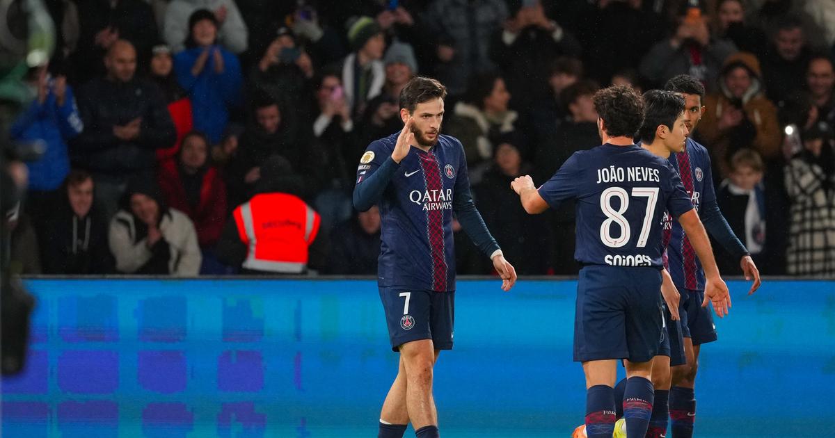 Ligue 1 : emmenÃ©s par un grand Kvaratskhelia, le PSG dÃ©roule face Ã  Rennes