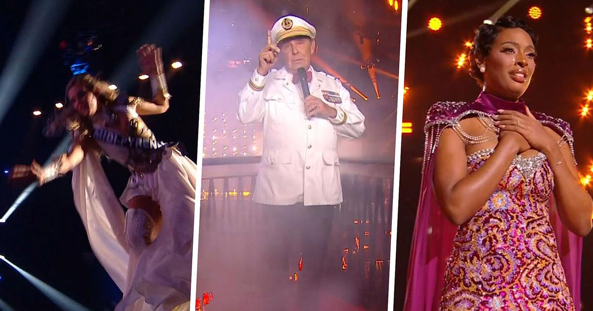 Glissades et Ã©motion des miss, Jean-Pierre Foucault dÃ©guisÃ©... Ce quâ€™il faut...