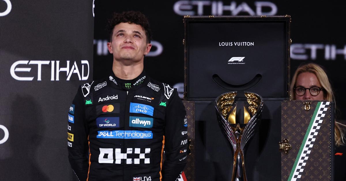Formule 1 : Â«Cela a Ã©tÃ© un long voyage cette saisonÂ»â€¦ En larmes, Lando Norris...