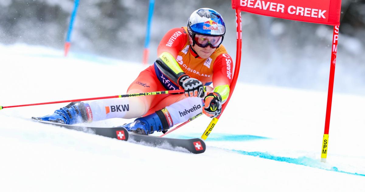 Ski alpin : Odermatt en tÃªte, Favrot et Pinturault dans le coup aprÃ¨s la premiÃ¨re manche...