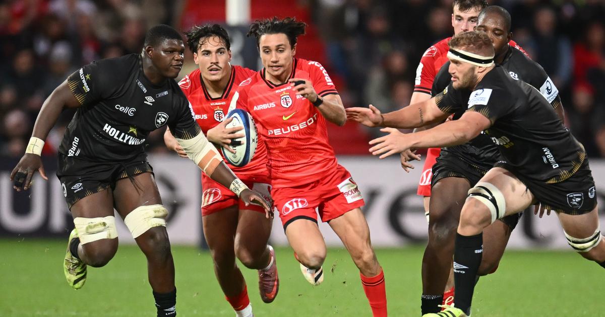 EN DIRECT - Toulouse-Sharks : le Stade Toulousain dâ€™Antoine Dupont fait le show avec un...