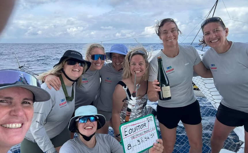 TrophÃ©e Jules Verne : l'Ã©quipage 100% fÃ©minin dâ€™Alexia Barrier passe dans...