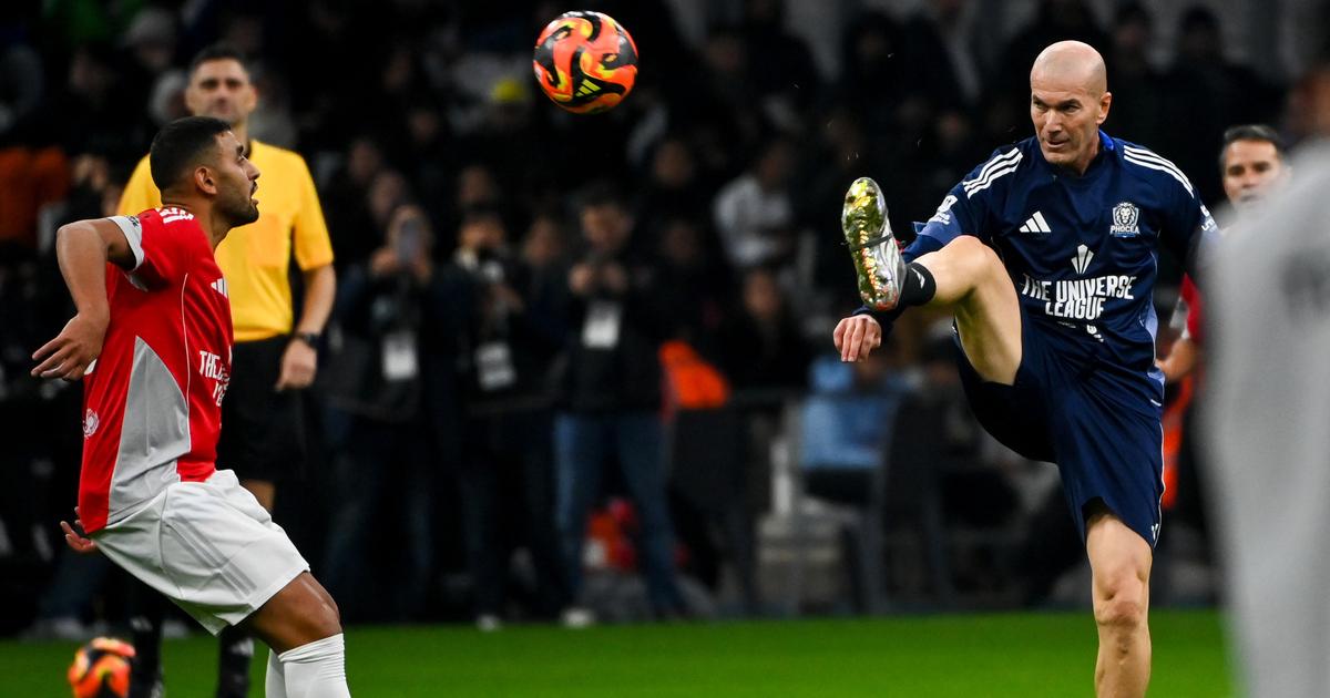 Football : ZinÃ©dine Zidane enflamme Marseille