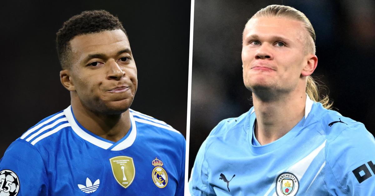 Real Madrid-Manchester City : MbappÃ© et Haaland, premier round entre les deux gloutons... en...