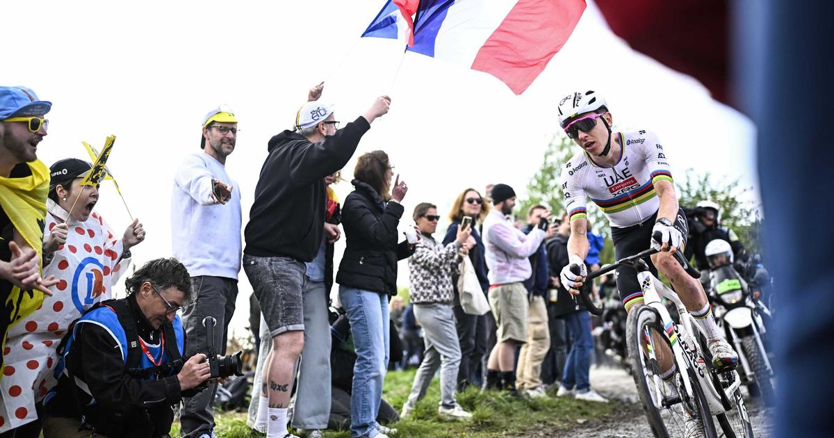 Paris-Roubaix : Tadej Pogacar avale dÃ©jÃ  des pavÃ©s