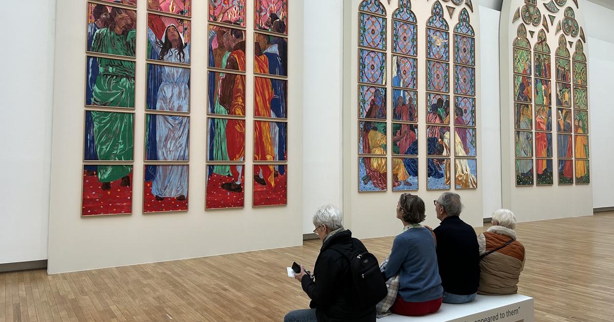 «C’est difficile de se projeter» : au Grand Palais, les vitraux de Notre-Dame divisent dès leur premier jour d’exposition