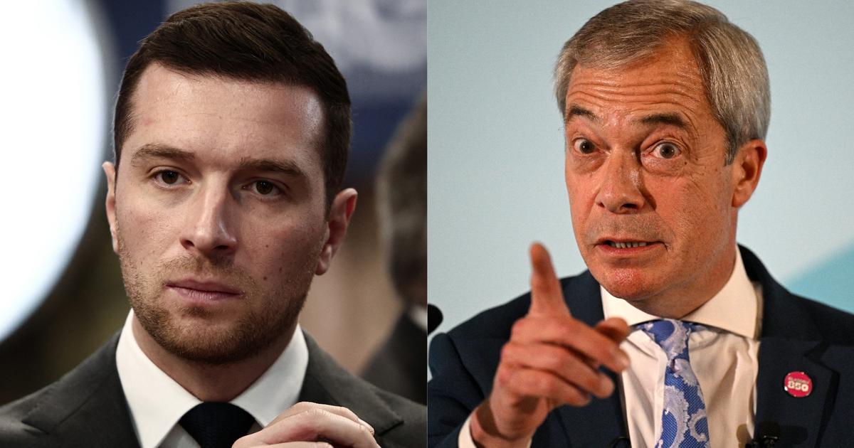 Jordan Bardella et Nigel Farage, une «alliance patriotique» au-dessus de la Manche pour lutter contre l’immigration