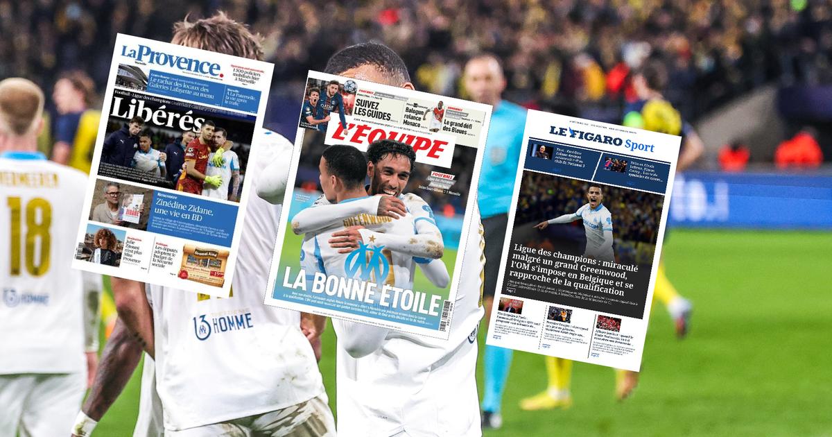 «La Bonne Étoile», «Libérés», «Miraculé», la presse unanime après le succès de l’OM