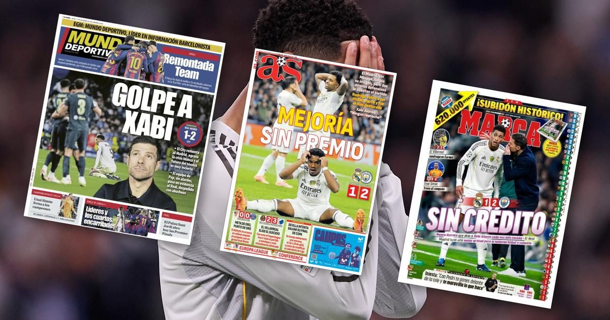 «Alerte rouge», «équipe faible et fragile» et «perte dramatique» de Mbappé, la presse espagnole se déchaîne après l’échec du Real Madrid