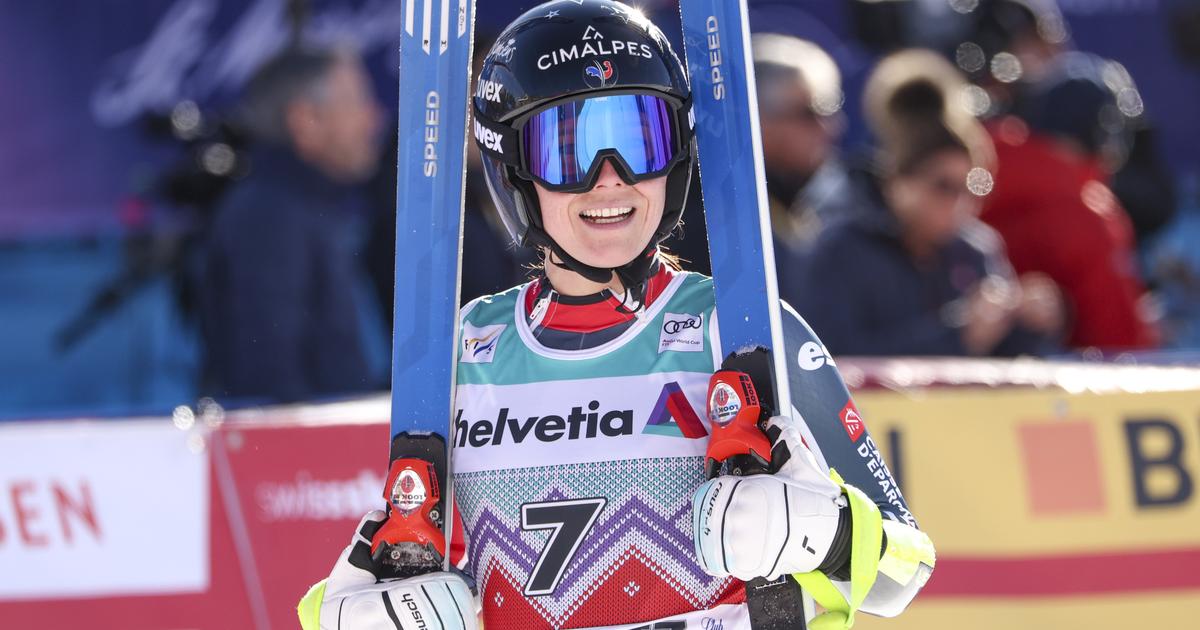Ski : la Française Romane Miradoli deuxième du super-G à Saint-Moritz, juste derrière Alice Robinson