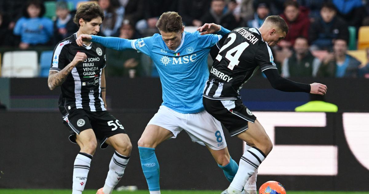 Serie A : Naples chute face à Udinese