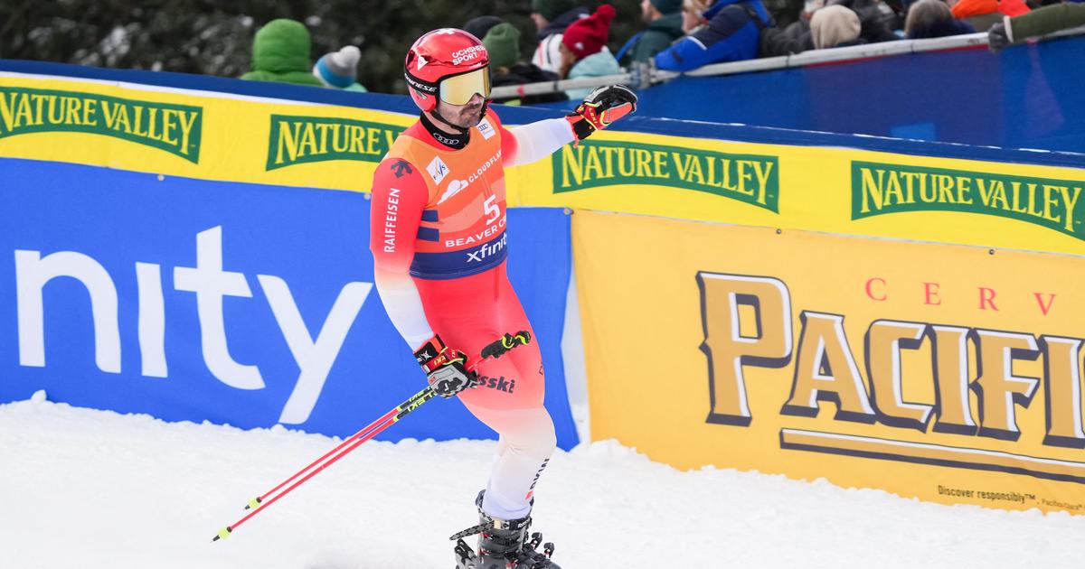 Ski: Loic Meillard en tête de la première manche du slalom de Val d'Isère