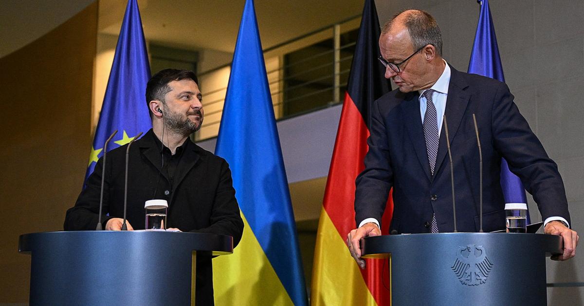 Ã€ Berlin, Volodymyr Zelensky tente dâ€™inflÃ©chir le plan russo-trumpien