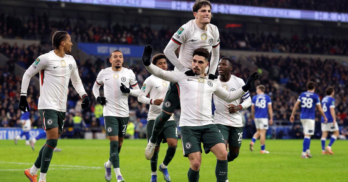 Coupe de la Ligue anglaise : Chelsea se sort du piège de Cardiff et file en demies