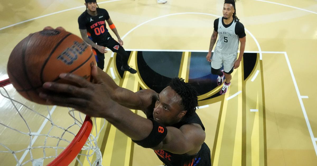 NBA : la coupe pour les Knicks, renversants face aux Spurs de Wembanyama