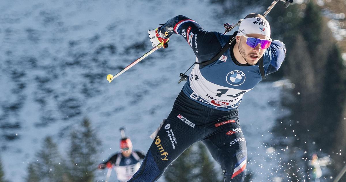 Biathlon: Jacquelin 2e de la poursuite du Grand-Bornand derrière le Norvégien Botn