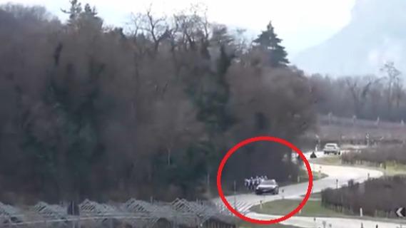 Â«Un geste fouÂ», une Ã©quipe cycliste italienne visÃ©e par un coup de feu Ã ...