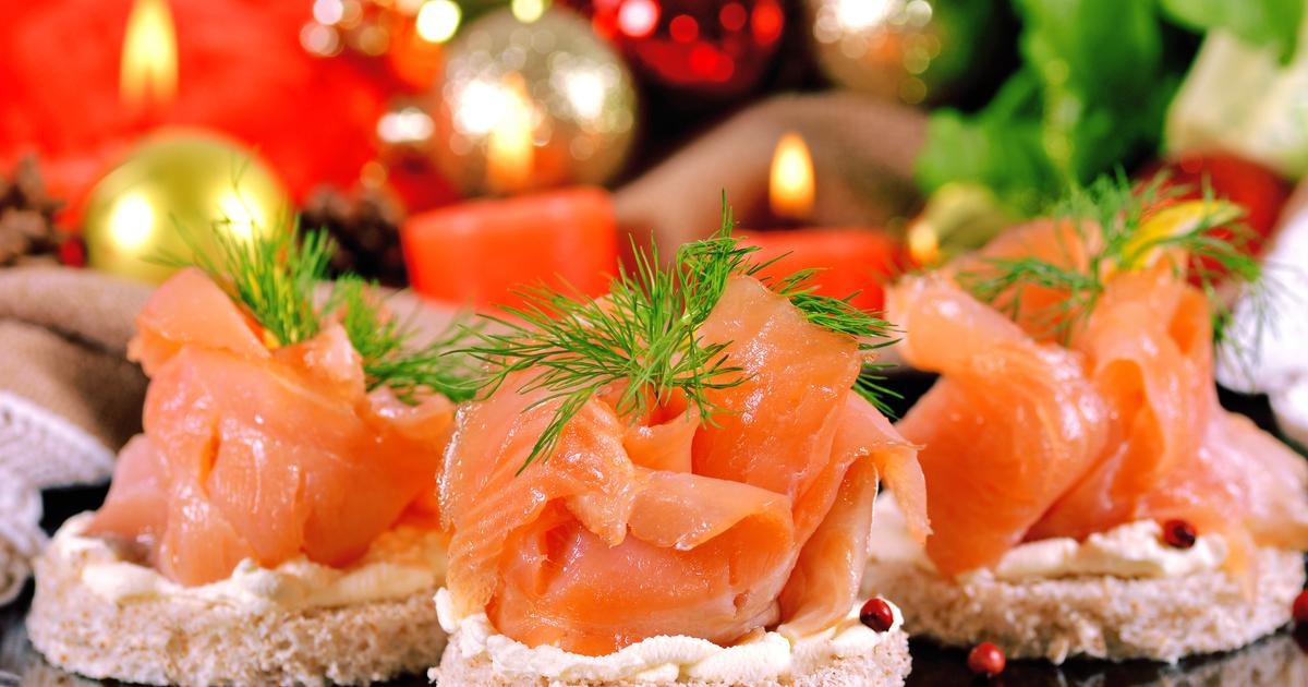 Toasts, crevettes, foie gras, truite fumée... Plusieurs produits phares du repas de Noël rappelés avant les fêtes