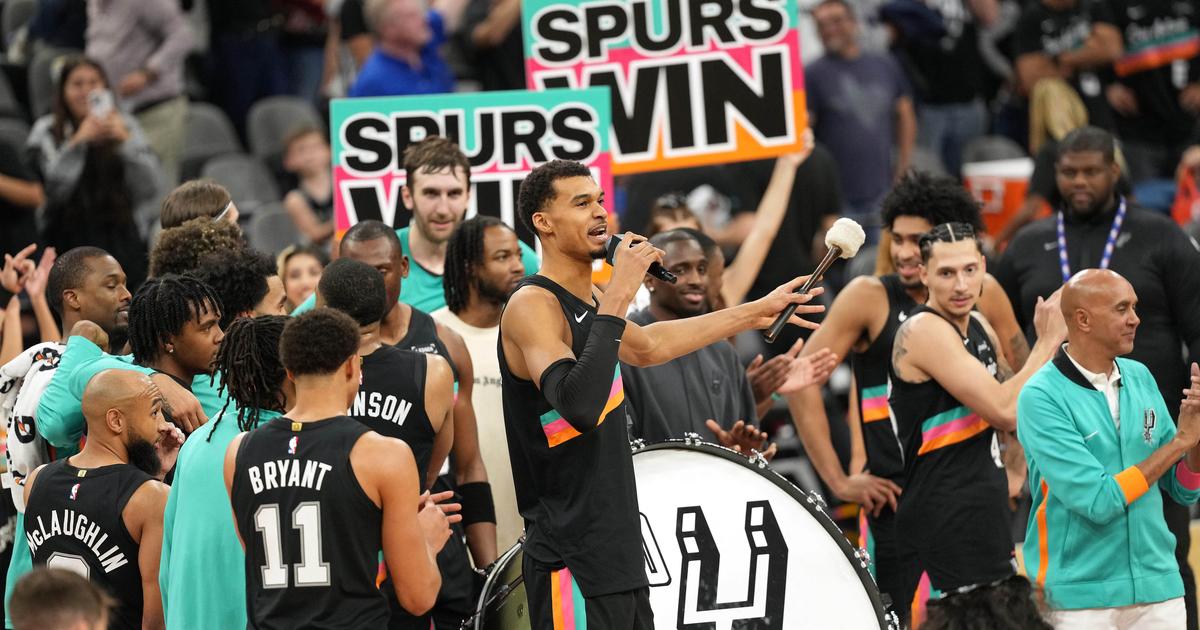 NBA : quand Victor Wembanyama initie les fans des Spurs au clapping (vidÃ©o)