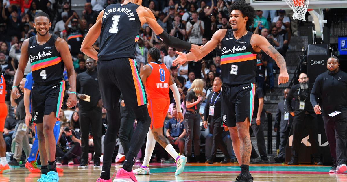 NBA : au septiÃ¨me ciel, Wembanyama et les Spurs Ã©crasent OKC et envoient (encore) un message