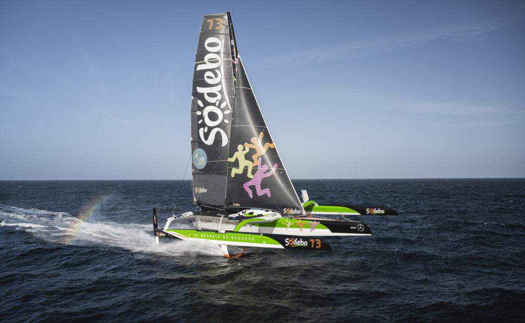 Trophée Jules-Verne: «Très heureux, mais ce n’est que le début de l’aventure», Coville et son équipage établissent un nouveau record