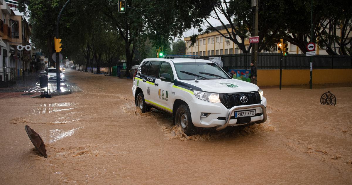 Un mort à la suite des inondations dans le sud de l’Espagne