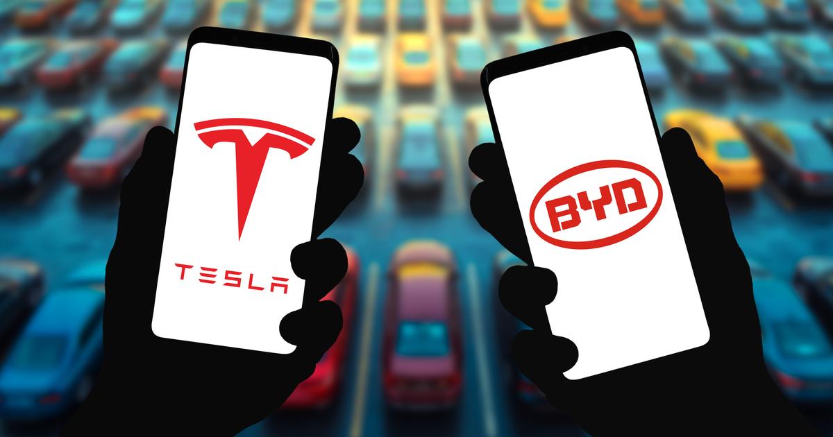 Véhicules électriques : le chinois BYD en passe de détrôner Tesla